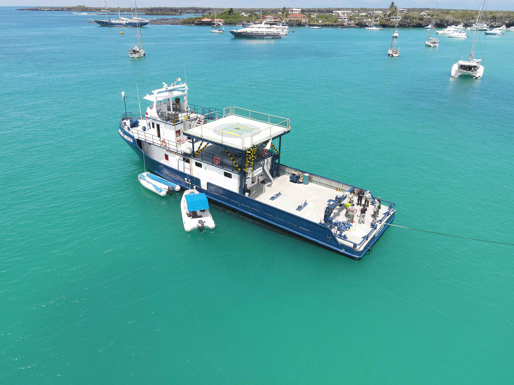 Strengthening Capacities for Maritime Control and Surveillance Operations in the Galapagos Marine Reserve